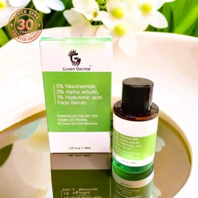 Niacinamide 5% , Alpha Arbutin 2% & Hyaluronic Acid 1% Face Serum