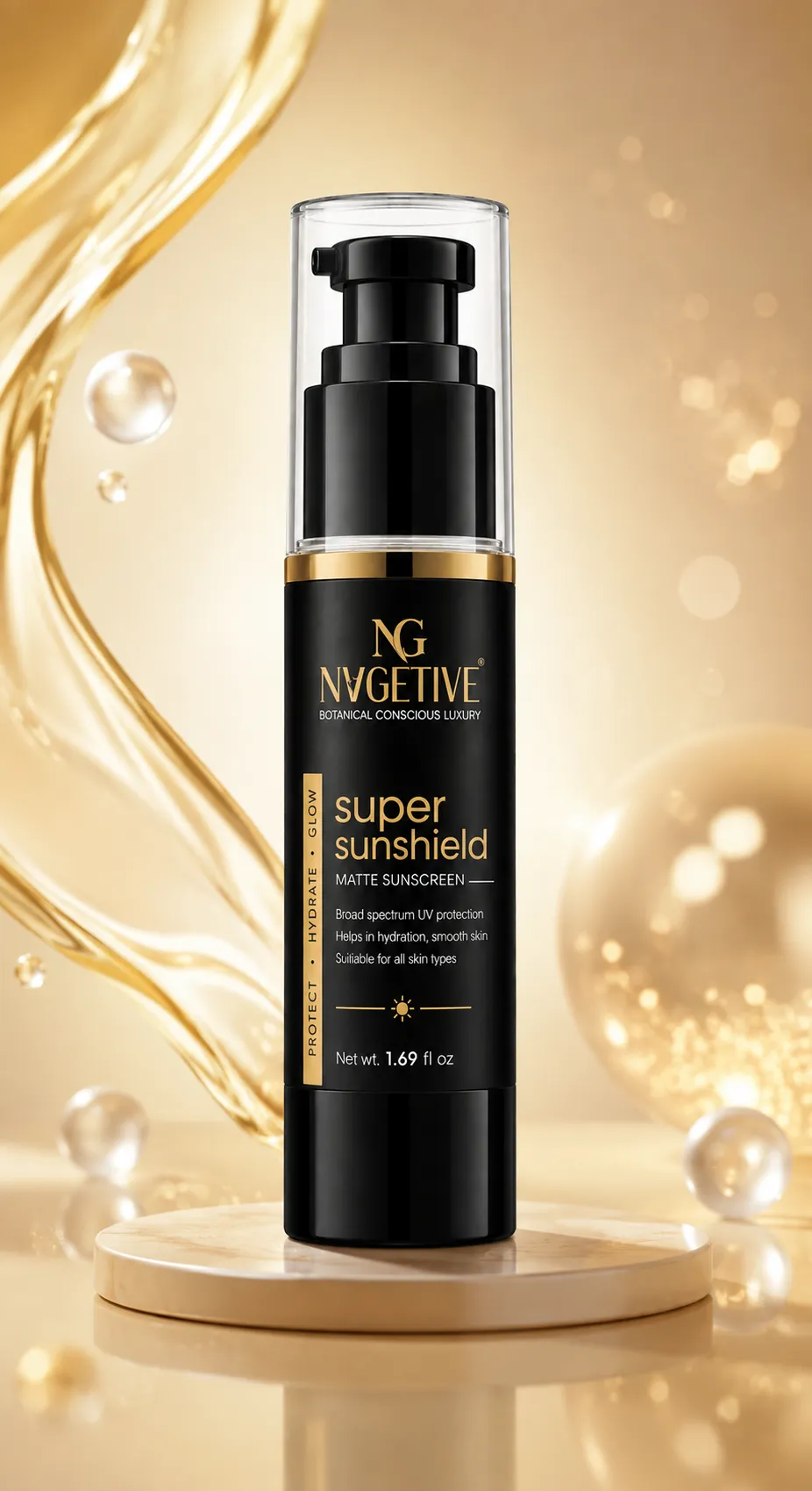 Nagetive Sunscreen